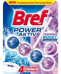 Блокче за тоалетна Bref Power Aktiv, Лавандула