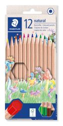 Цветни моливи Noris Natural, 12 цвята