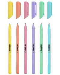 Химикалка Kores Pastel 1mm, Син