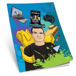 Тетрадка A4 Емил Конрад, редове, 40л