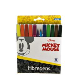 Флумастери Spree Disney Mickey Mouse 12 цвята