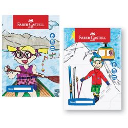 Скицник A4 Faber Castell,спирала, 160g, 20 листа