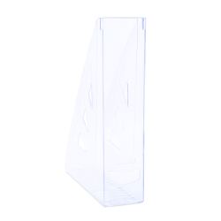 Вертикална поставка Office Products, прозрачна
