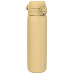 Бутилка за вода Ion8 SE, метална, 600ml, ПЯСЪЧЕН