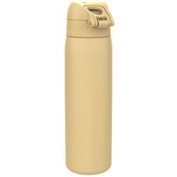Бутилка за вода Ion8 SE, метална, 600ml, ПЯСЪЧЕН