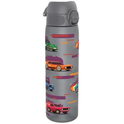 Бутилка за вода Ion8 Print, метална, 600ml, КОЛИ