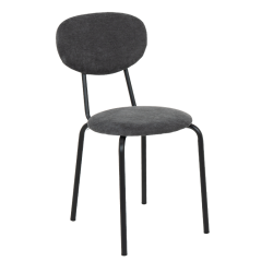 Трапезен стол DINE - тъмносив M18