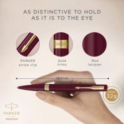 Химикалка Parker Meridian, ЧЕРВЕН GT