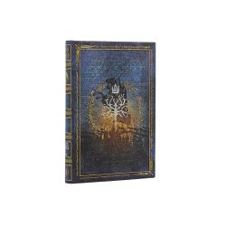 Paperblanks Тефтер The Crown Reclaimed, Mini, широки редове, твърда корица, 88 листа