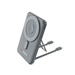 Verbatim Външна батерия Charge n'Go, 5000 mAh, с 2 кабела, сива