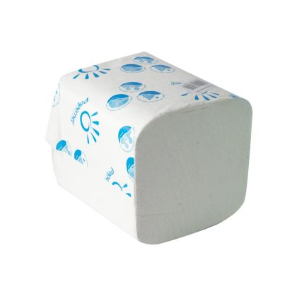 Тоалетна хартия Papernet Virgin, на пачка, двупластова, 224 къса