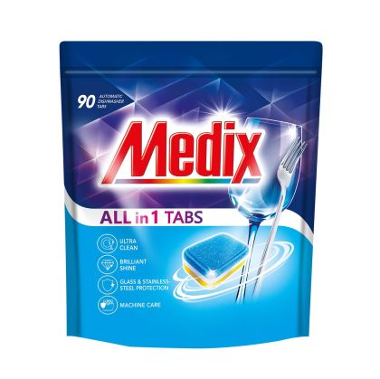 Таблетки за съдомиялна Medix All in one, 90 броя