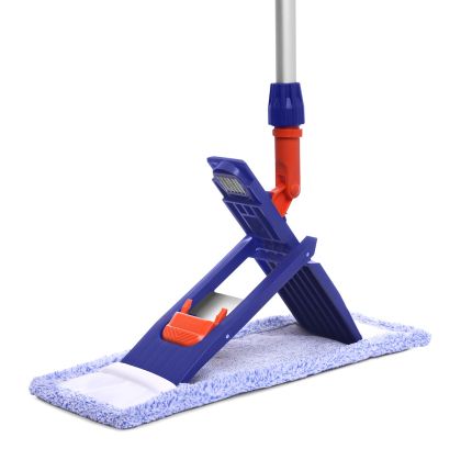 Държач за плосък моп Hunts, с магнит, за мокро почистване, 50 cm