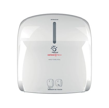 Диспенсър за кърпи за ръце Papernet, безконтактен, бял, 22.1 х 33 х 37.1 cm