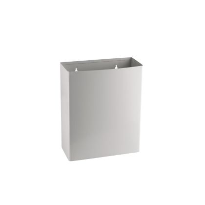 Кош за отпадъци Dayco, отворен, метален, 36 х 16 х 44 cm, 23 L, бял