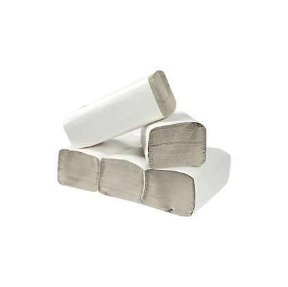 Кърпи за ръце, с V-образна сгъвка, рециклирани, 200 къса, 24 х 21 cm, 20 броя