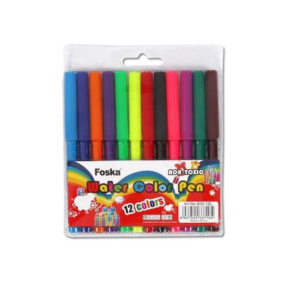 Foska Флумастери, 12 цвята