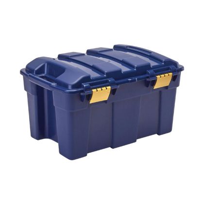 Fellowes Кутия за съхранение, тъмносиня, 40 L