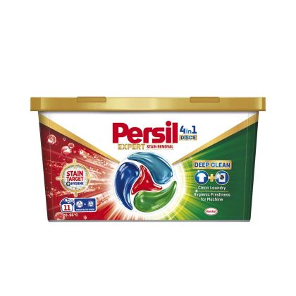 Капсули за цветно пране Persil Discs, за премахване на петна, за 11 пранета