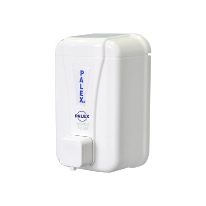 Диспенсър за сапун на пяна Palex, 500 ml, бял, abs, 10.4 x 9.3 x 16.3 cm
