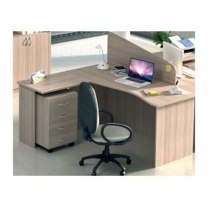 Бюро B802VL, 160 x 70 x 74 cm, ПДЧ