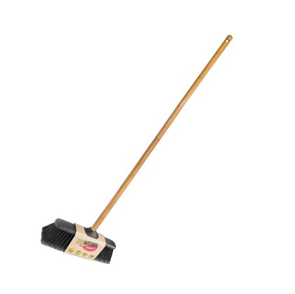 Метла York Eco Natural, 33 cm, с дръжка Bamboo 120 cm
