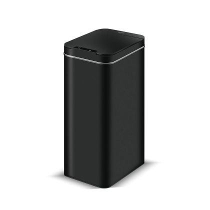 Кош за отпадъци Lamart, с безконтактно отваряне, 50 L, черен, 25 x 33 x 65.5 cm