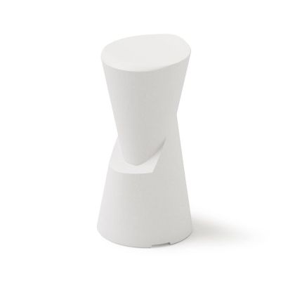 Табуретка Lyxo Sgabello Dot, височина 75 cm, бяла