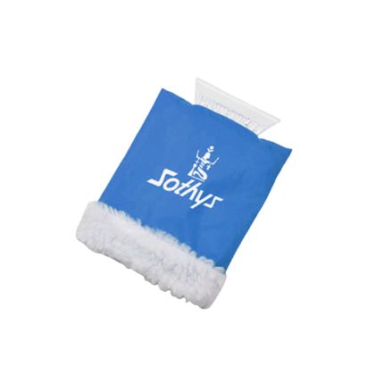 Стъргалка за лед Office 1 Scraper, с ръкавица, синя