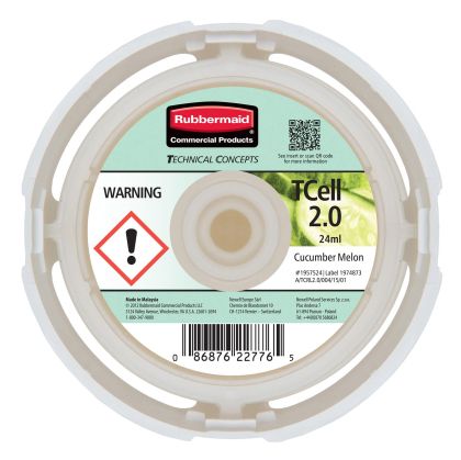Пълнител за ароматизатор Rubbermaid TCell 2.0, пъпеш, 24 ml