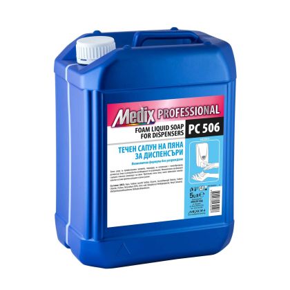 Течен сапун Medix Professional, на пяна, за диспенсъри, PC 506, 5 L