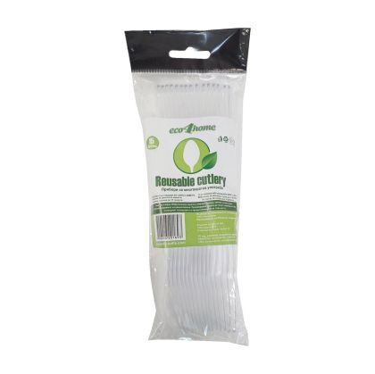 Plastic Лъжици, кристални, 15 броя