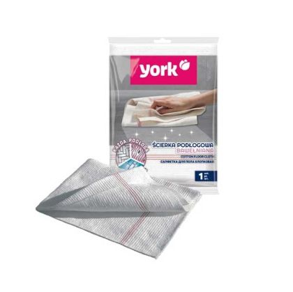 Кърпа за под York, памучна, 50 х 53 mm