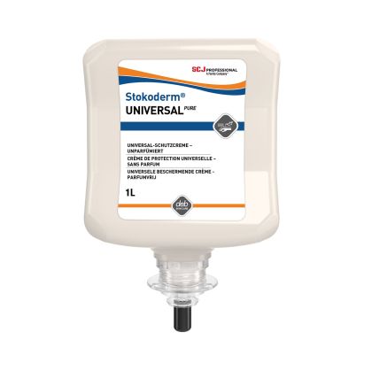 Крем за ръце SCJohnson Stokoderm Universal Pure, предпазващ, 1 L