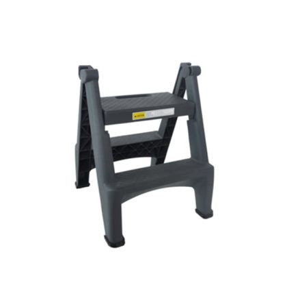 Стълба Office 1, с 2 стъпала, PVC, 47 х 52 х 58 cm