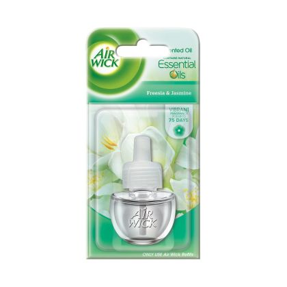 Пълнител за електрически ароматизатор Air Wick, фрезия и жасмин, 19 ml