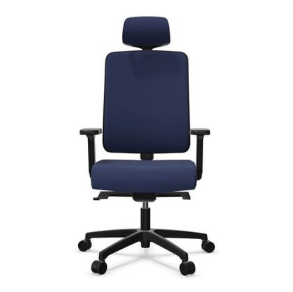 Ергономичен стол Rim Flexi Tech FX 1124, ST1 механизъм, до 120 kg, син