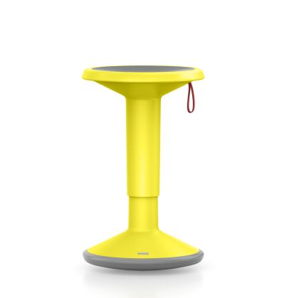 Табуретка Interstuhl Up 100U, кръгла, жълта