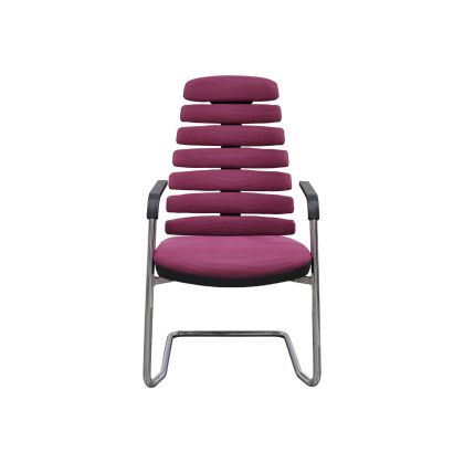 Посетителски стол RFG Spike 07 M, текстил, метална основа, до 120 kg, виолетов