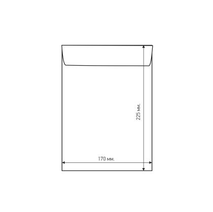 Airpoc Плик с въздушни мехурчета C/13, 225 x 175 mm, със самозалепваща лента, бял