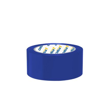 Office 1 Тиксо, опаковъчно, 48 mm x 66 m, синьо