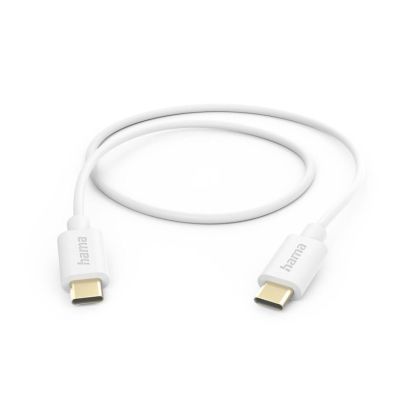 Кабел USB HАМА Type-C - Type-C 1.5м Бял