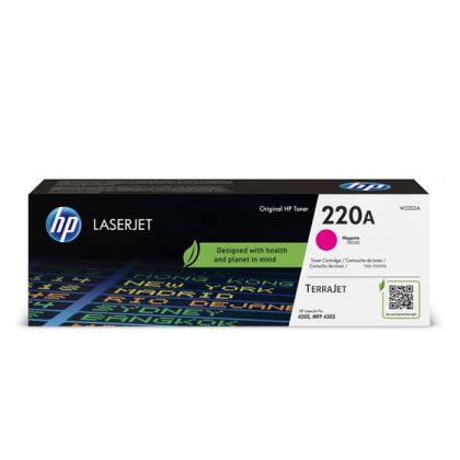 Оригинална тонер касета HP 220A, W2203A, LJ PRO 4202/4302, 1800 страници/5%, Magenta