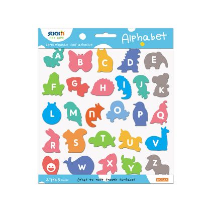 Stick'n Самозалепващи се листчета Азбука, латиница, 420 листа