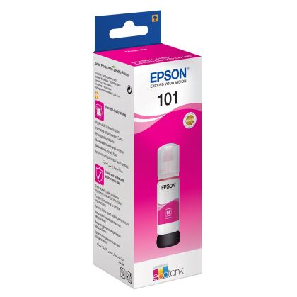 Оригинално мастило за принтер Epson 101, C13T03V34A, 6000 страници/5%, Magenta