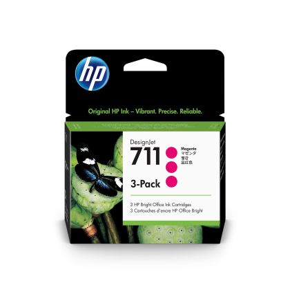 Оригинален патрон HP No.711, T120/520, CZ135A, Magenta
