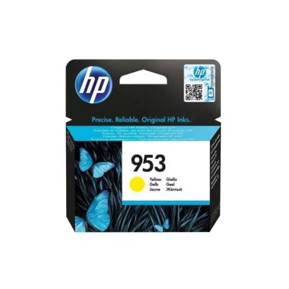 Оригинален патрон HP No.953, F6U14AE, 700 страници/5%, Yellow