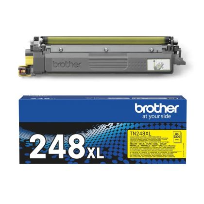 Оригинална тонер касета Brother TN-248XLY, 2300 страници/5%, Yellow