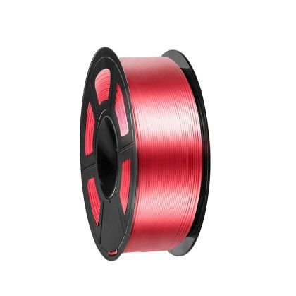 Филамент за 3D принтер Silk, PLA+, 1.75 mm, 1 kg, червен