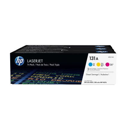 Оригинална тонер касета HP U0SL1AM 131A, 1800 страници/5%, Cyan, Yellow, Magenta